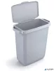 Nyitható tető, 60 l-es szemeteshez, műanyag, DURABLE 'Durabin®', szürke