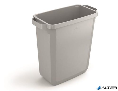 Szemetes, 60 l, műanyag, DURABLE "DURABIN ECO", szürke