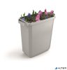 Szemetes, 60 l, műanyag, DURABLE "DURABIN ECO", szürke