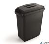 Szemetes, 60 l, műanyag, DURABLE "DURABIN ECO", fekete