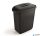 Szemetes, 60 l, műanyag, DURABLE "DURABIN ECO", fekete