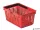 Bevásárlókosár, műanyag, 19 l, DURABLE, piros