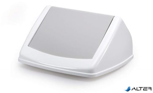 Billenő tető, 40 l-es szemeteshez, műanyag, DURABLE "Durabin®", szürke