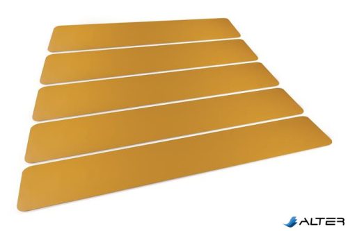 Padlójelölő matrica, DURABLE "Gyalogosátkelő", sárga