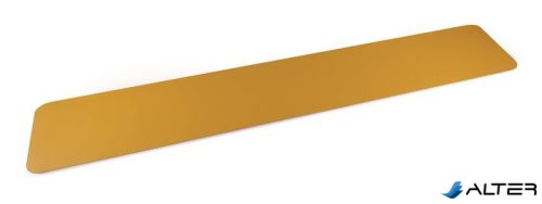 Padlójelölő matrica, 20x120 cm, DURABLE "Gyalogosátkelő", sárga