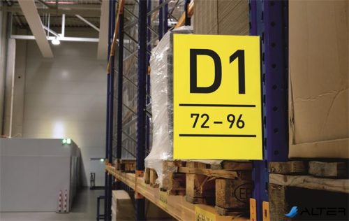 Információs tábla, A4, mágneses, álló, DURABLE