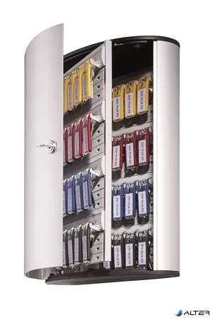Zárható kulcsszekrény, 48 kulcs, DURABLE "KEY BOX",ezüst