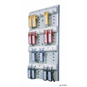   Kulcstartó tábla, fali, 24 kulcs, DURABLE "Key Board", szürke