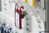Zárható kulcsszekrény, számzáras, 72 kulcs, DURABLE "KEY BOX CODE"