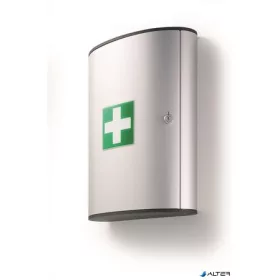   Elsősegélyláda, 3 részes, üres, DURABLE, 'L', ezüst