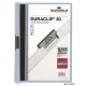 Gyorsfűző, klipes, A4, DURABLE "DURACLIP® 30", kék
