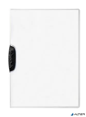 Gyorsfűző, klipes, A4, DURABLE 'Swingclip® 30', fekete