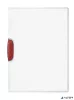 Gyorsfűző, klipes, A4, DURABLE 'Swingclip® 30', piros