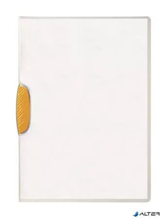 Gyorsfűző, klipes, A4, DURABLE 'Swingclip® 30', sárga