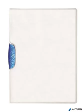 Gyorsfűző, klipes, A4, DURABLE 'Swingclip® 30', kék