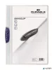 Gyorsfűző, klipes, A4, DURABLE 'Swingclip® 30', sötétkék