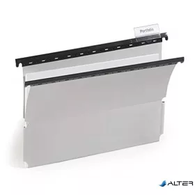 Függőmappa, oldalvédelemmel, PP, A4, DURABLE, szürke