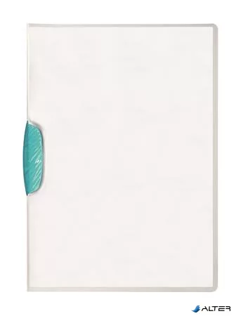 Gyorsfűző, klipes, A4, DURABLE 'Swingclip® 30', világoskék