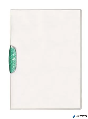Gyorsfűző, klipes, A4, DURABLE 'Swingclip® 30', sötétzöld