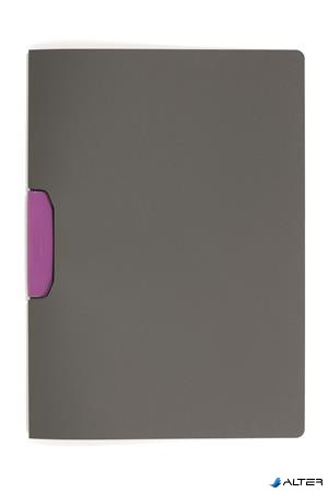 Gyorsfűző, klipes, A4, DURABLE "DURASWING® COLOR 30", pink