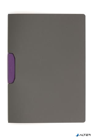 Gyorsfűző, klipes, A4, DURABLE "DURASWING® COLOR 30", lila