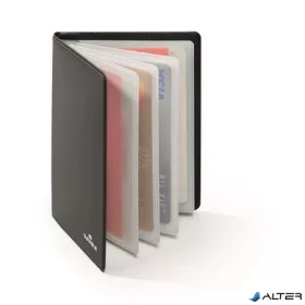   Bankkártyatartó, 8 db-os, RFID védelemmel, DURABLE, fekete