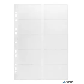 Névjegytartó betét, 10 db-os, DURABLE