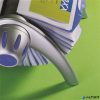 Névjegykártyatartó, műanyag, 400 db-os, forgatható, fekvő, DURABLE, "VISIFIX®", ezüst