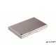 Névjegykártyatartó tárca, fém, 20 db-os, DURABLE "CARD BOX DUO", ezüst