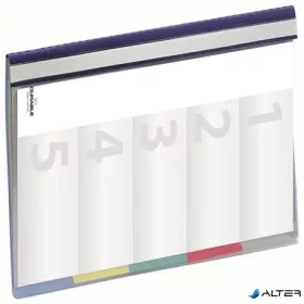   Rendszerező mappa, A4, 5 részes, DURABLE "DIVISOFLEX®"