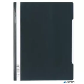 Gyorsfűző, PP, A4+, DURABLE, fekete