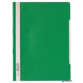 Gyorsfűző, PP, A4, DURABLE 'Economy', zöld