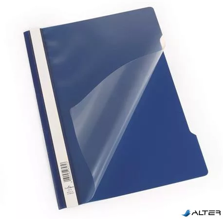 Gyorsfűző, PP, A4, DURABLE 'Economy', sötétkék