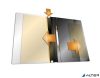 Gyorsfűző, A4, széles, panorámás, DURABLE "DURAPLUS®", piros