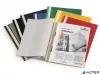 Gyorsfűző, A4, széles, panorámás, DURABLE "DURAPLUS®", zöld