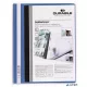 Gyorsfűző, A4, széles, panorámás, DURABLE "DURAPLUS®", kék