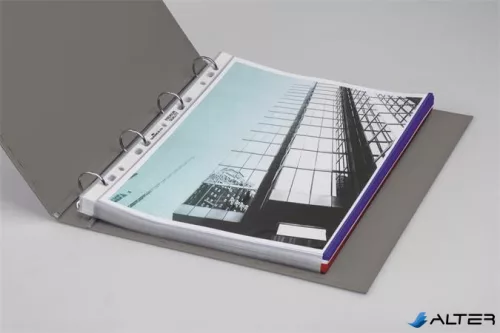 Genotherm, lefűzhető, PP, A4, 80 mikron, DURABLE "Prémium", fehér