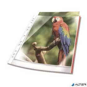   Genotherm, lefűzhető, PP, A4, 80 mikron, DURABLE "Prémium", piros