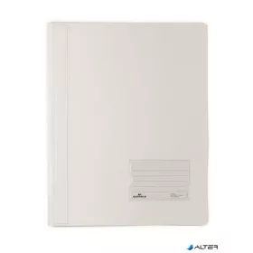   Gyorsfűző, A4, extra erős, DURABLE 'DURALUX®', áttetsző fehér