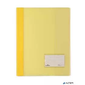 Gyorsfűző, A4, extra erős, széles, DURABLE, sárga