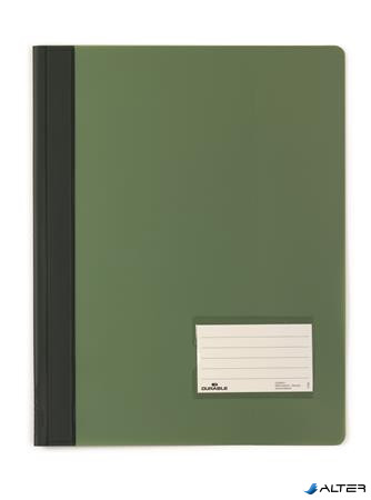 Gyorsfűző, A4, extra erős, széles, DURABLE, zöld