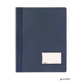 Gyorsfűző, A4, extra erős, széles, DURABLE, sötétkék