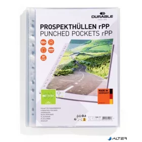   Genotherm, lefűzhető, PP, A4, 80 mikron, DURABLE 'rPP'