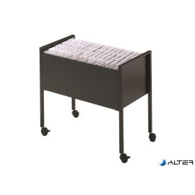   Függőmappa-állvány, görgős, DURABLE "Economy 80", fekete
