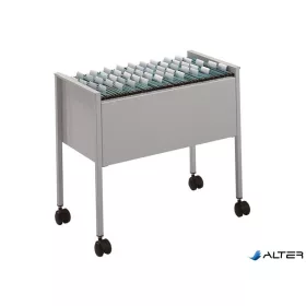   Függőmappa-állvány, görgős, DURABLE "Economy 80", szürke