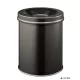 Tűzálló szemetes, fém, kerek, DURABLE "Safe", fekete