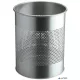 Papírkosár, fém, 15 liter, DURABLE, ezüst