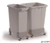 Szállítókocsi, 60 liter, rPP, DURABLE, grafit
