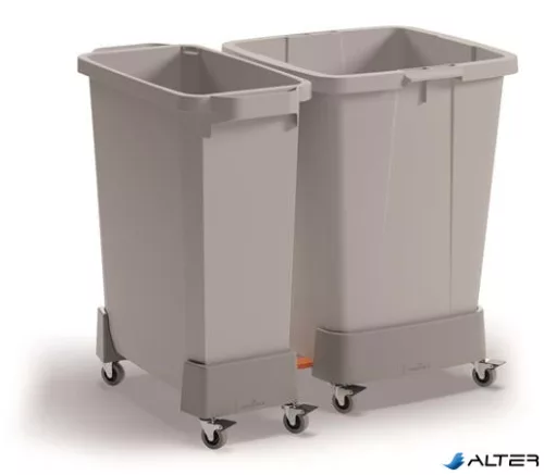 Szállítókocsi, 60 liter, rPP, DURABLE, grafit