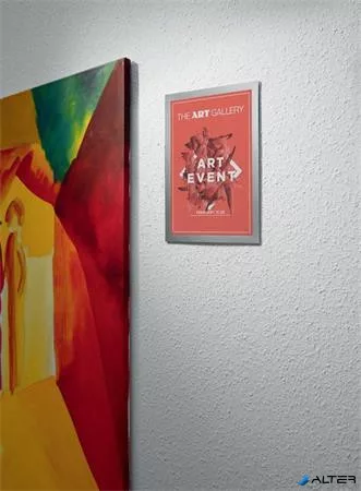 Dokumentumtartó, A4, mágneses, DURABLE, szürke